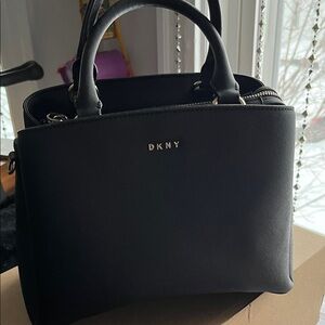 DKNY Classic Black Satchel